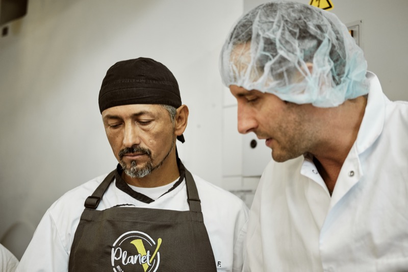 Teamarbeit in der Produktion